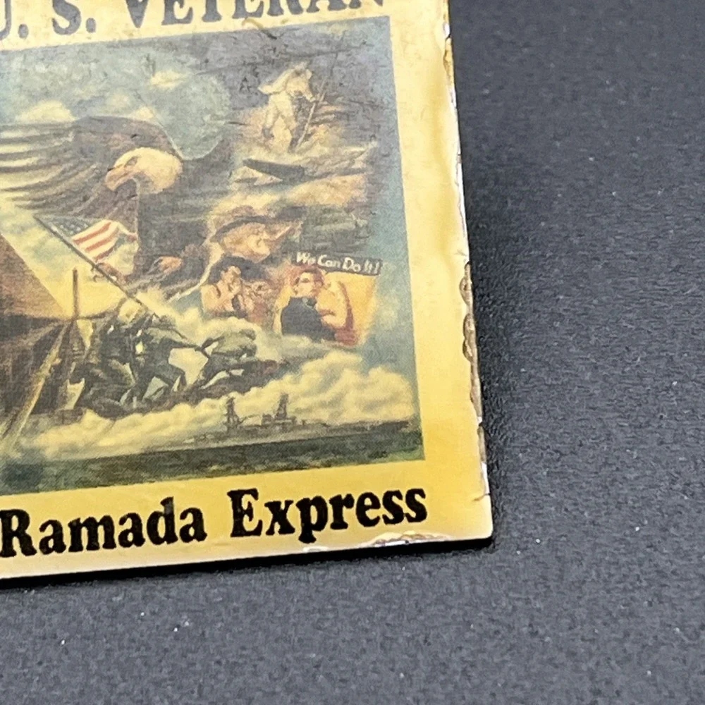 U.S. Veteran‎ Ramada Express Lapel Hat Pin